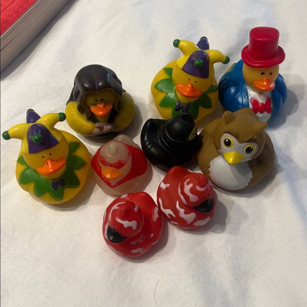 Colorful Rubber Duck Collection: 9
